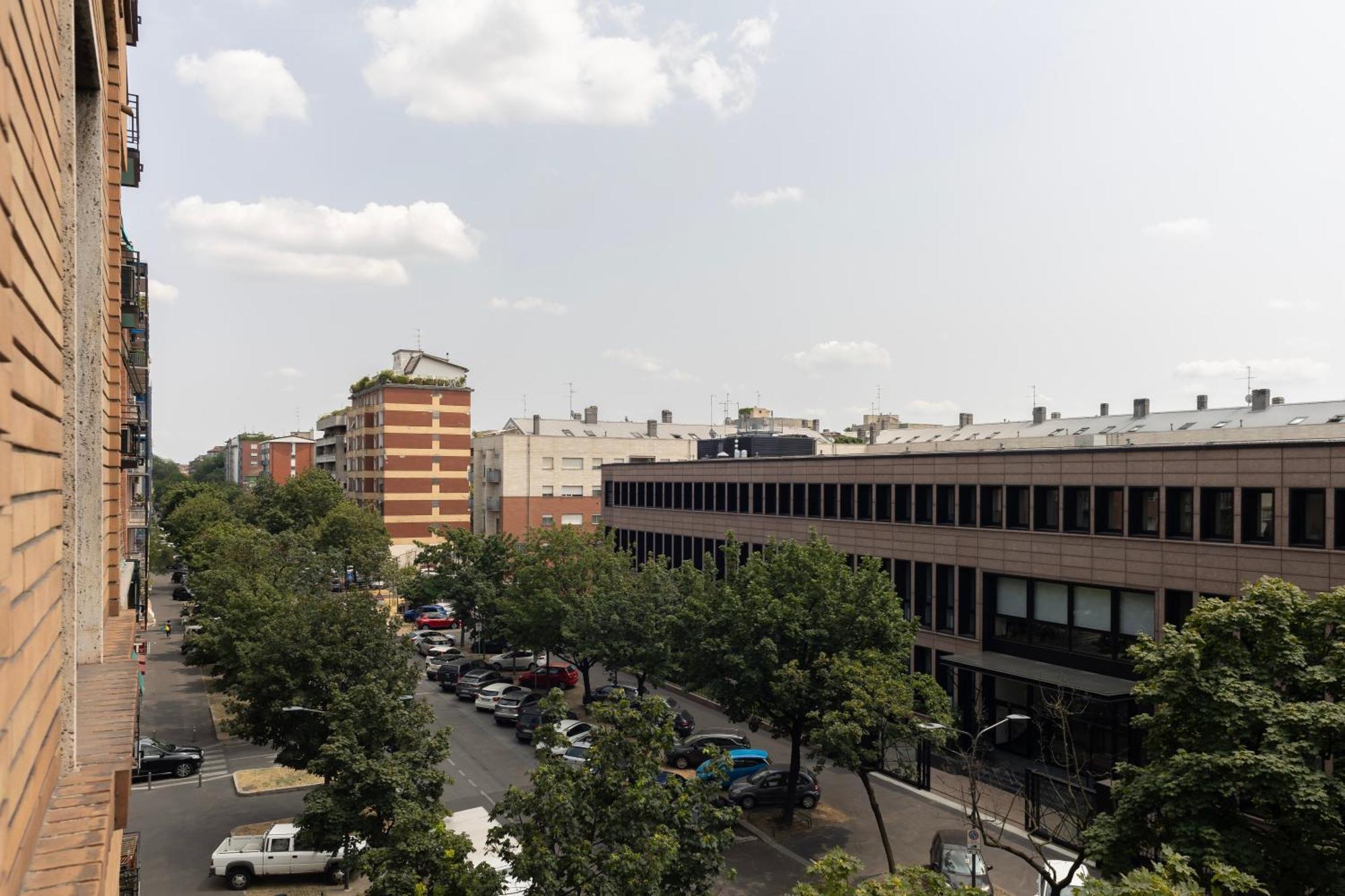 Elegante Bilocale In De Angeli - Piazzale Siena Daire Milano Dış mekan fotoğraf